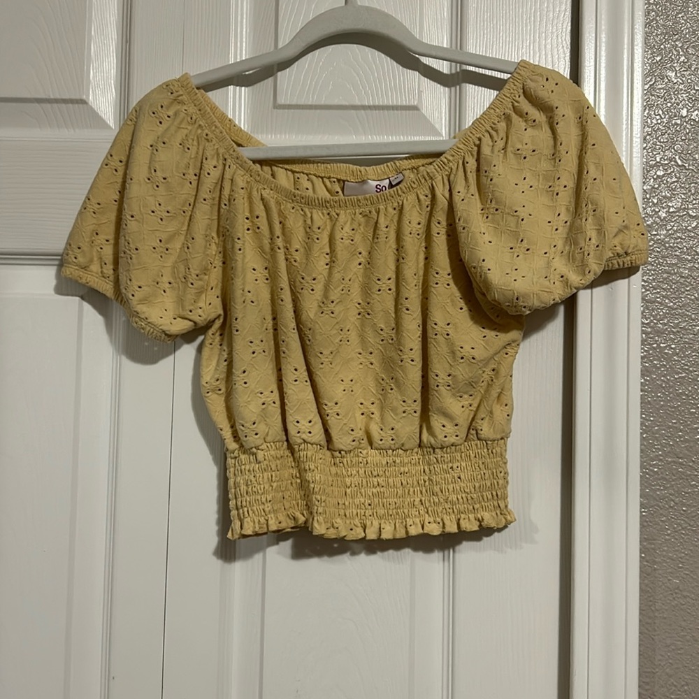 SO Yellow Top Size M